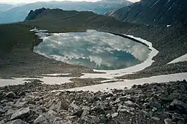 Pacific Tarn from Pacific Peak