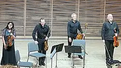 The Pacifica Quartet at Tanglewood in 2023