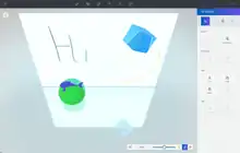 Screenshot of Paint 3D