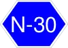 National Highway 30 shield}}