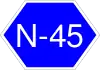 National Highway 45 shield}}