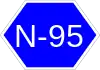 National Highway 95 shield}}