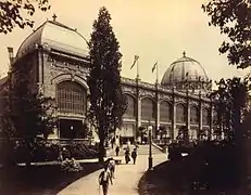 Palace of Fine Arts of the Paris Exposition of 1889