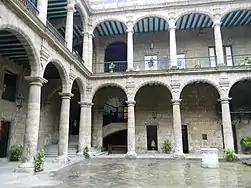 Central courtyard.