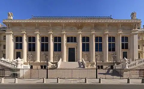 The Cour de Cassation of the Palais de Justice,  on the Rue de Harlay