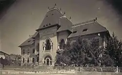 The Putna County Prefecture building from the interwar period.