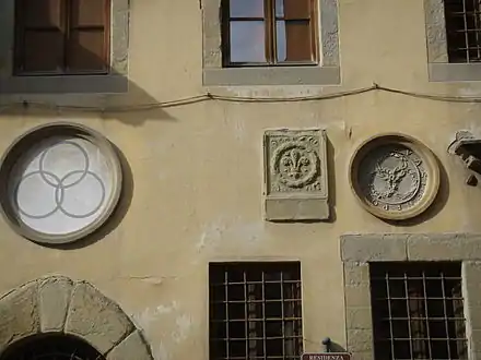 Façade: other crests