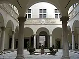 Palazzo Piccolomini Courtyard