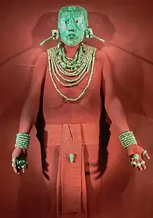 Funerary dress of king Pakal