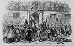 Release of political prisoners from the Castello a Mare fortress, June 1860