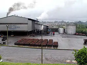 Palm oil factory in Aboisso