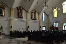 Seating inside the cathedral