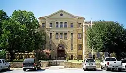 The Palo Pinto County Courthouse in Palo Pinto: The limestone structure was added to the National Register of Historic Places in 1997.