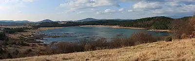 Image 2Panorama of Lake Palčje in southwestern Slovenia during high waters in early winter