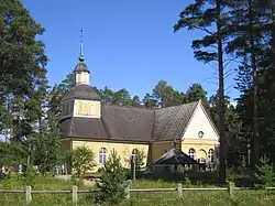 Paltaniemi Church from 1726.