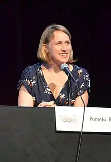 Pamela Ribon at the Los Angeles Times Festival of Books in 2012