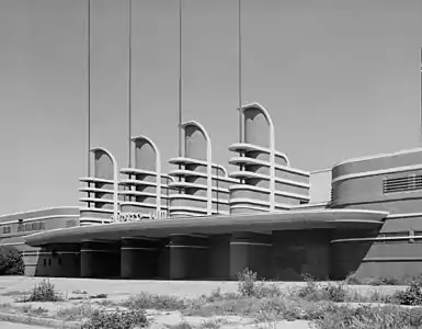 Pan-Pacific Auditorium in Los Angeles, California (1936)