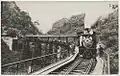 Pan American excursion on the Metlac bridge. 1904. DeGolyer Library, Southern Methodist University