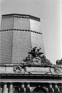 Pan Am building in the 1980s