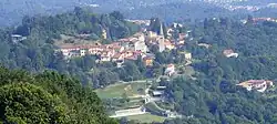 Bioglio seen from Pettinengo