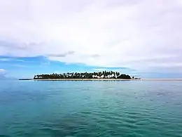 Image 46Panampangan Island, The island with the longest sandbar in the Philippines (from List of islands of the Philippines)