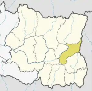 Location of Panchthar district