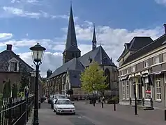 The Pancratius Church in the center of Haaksbergen