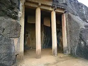 Cave 6, exterior