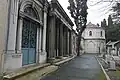 Pangalti Catholic cemetery general view