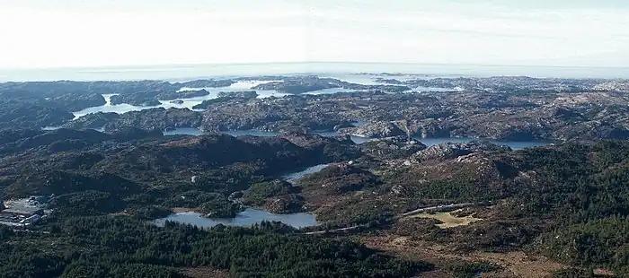 View from Liatårnet.