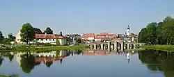 Panorama of the Old Town of Tirschenreuth