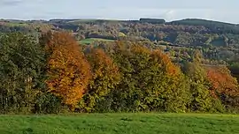 A panorama of the Fontrieu landscape