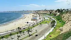 A panorama of one of Chorrillo's skylines