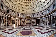 Aediculae in the Pantheon, Rome