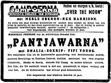 Newspaper advertisement