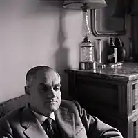 Moravia photographed by Paolo Monti