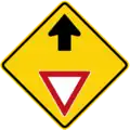 Give way ahead