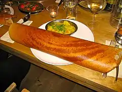 Paper masala dosa