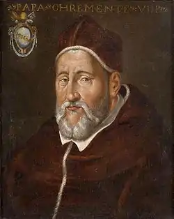 Image 57Pope Clement VIII: The Pope who popularised coffee in Europe among Christians (from History of coffee)