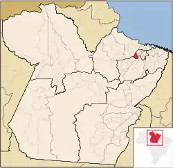 Location in Pará