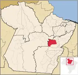 Location in Pará