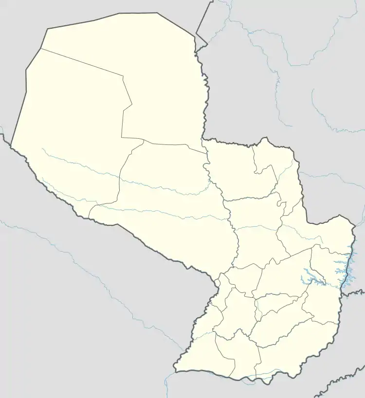 SGGR is located in Paraguay