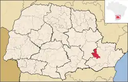 Location in the Paraná