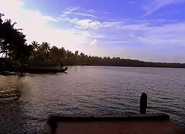 View of Paravur Lake