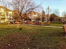 Central Park in Fetești