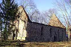 Ruins of the church from 14th century