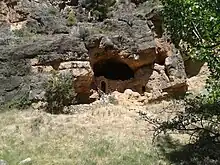 Image 23Farrowing site in a natural cave in northern Spain (from Livestock)