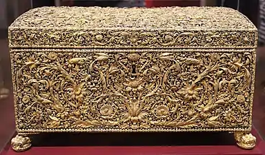 Jewel chest of Louis XIV (1676) The Louvre