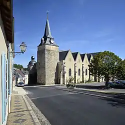 The church of Notre-Dame-de-l'Assomption