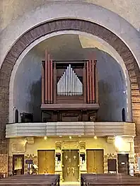 The Grand Organ in the Tribune